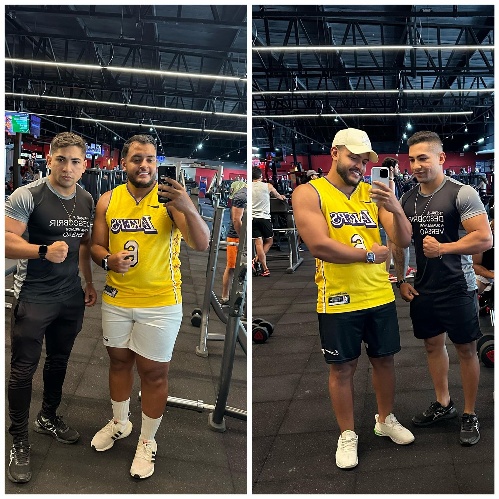 Antes e depois aluno 2